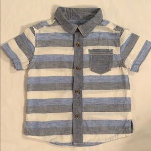 Kids short sleeve button up